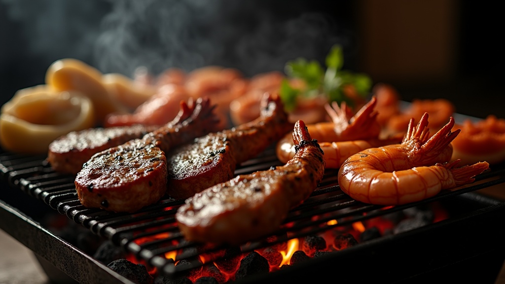 Grilled Mediterranean dishes